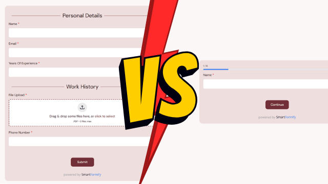 Multi-Step Forms vs Single-Page Forms: Which Converts Better?