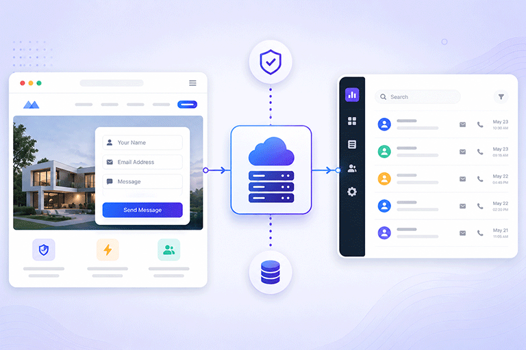 How to Connect AI Built Websites to a Form Backend