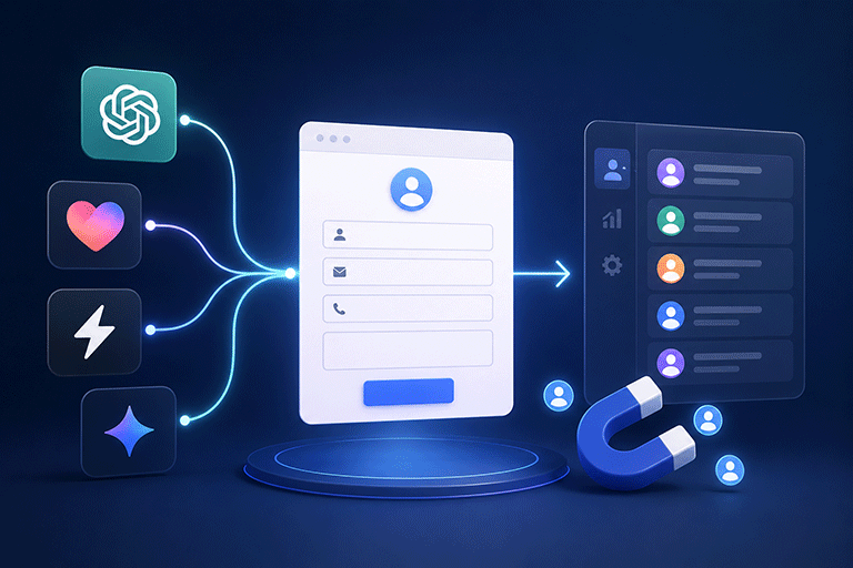 How to Collect Leads From ChatGPT, Lovable, Bolt and Other AI Websites